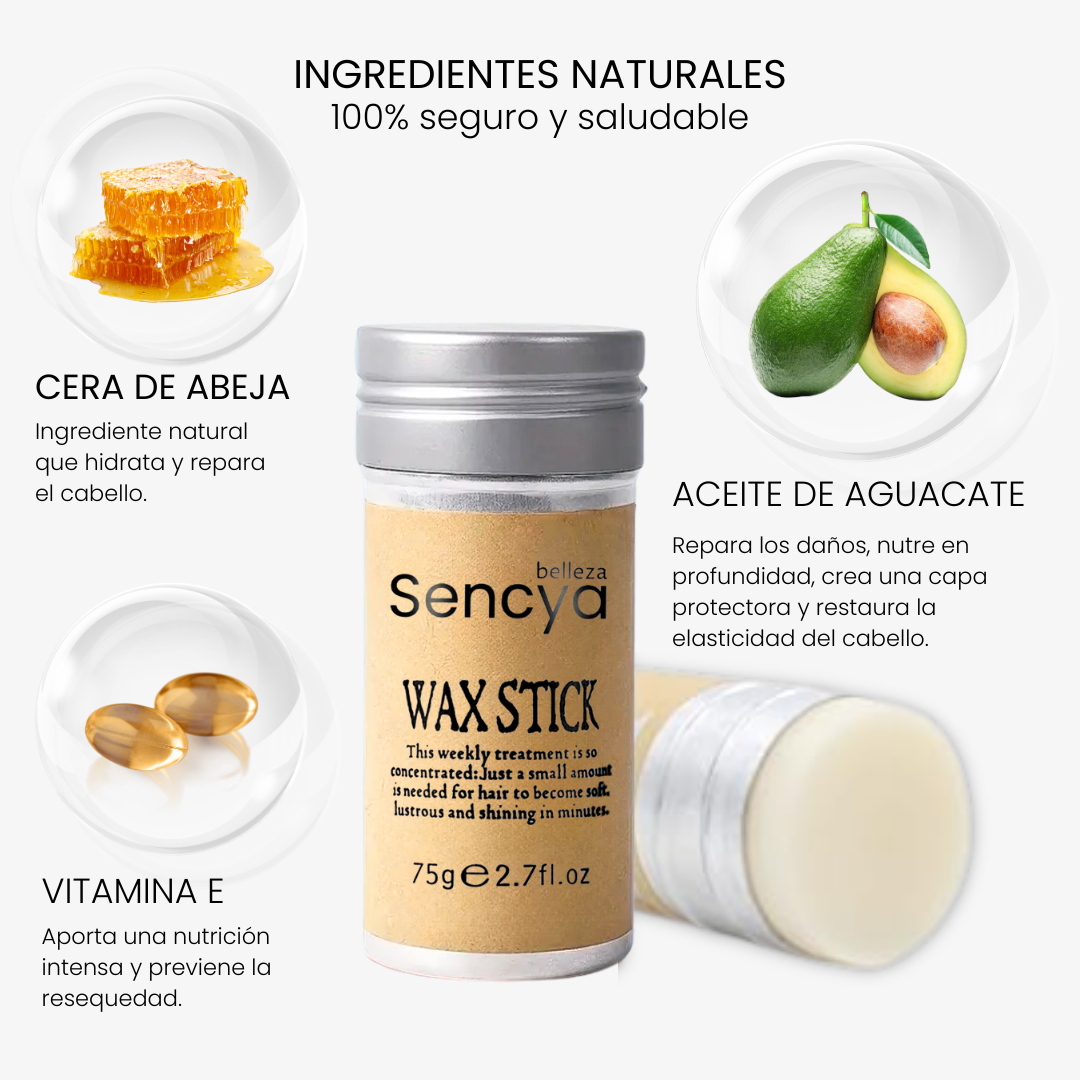 Stick de cera – Contra o frizz